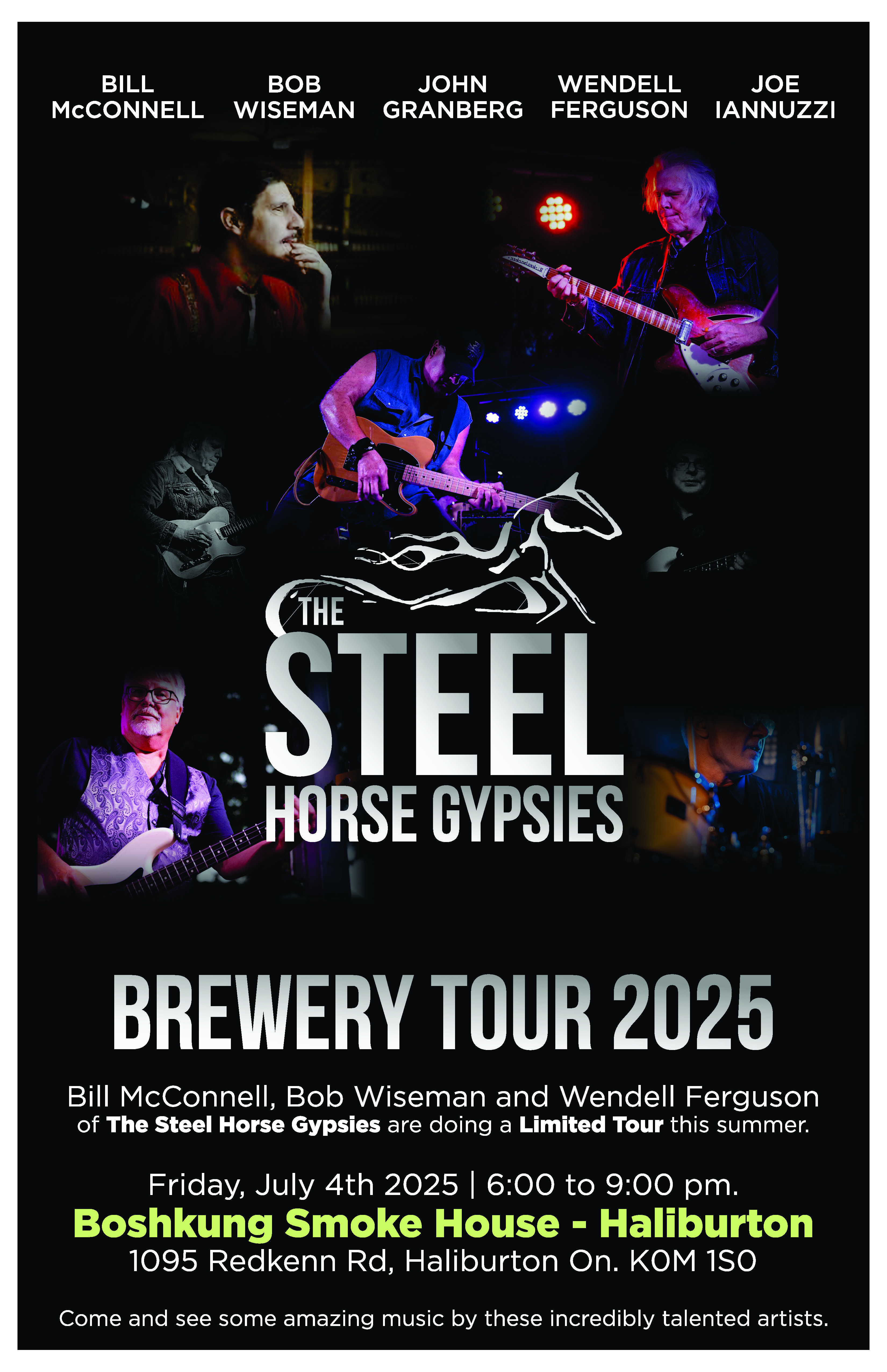 Steel Horse Gypsies - Brew Posters - Show 1
